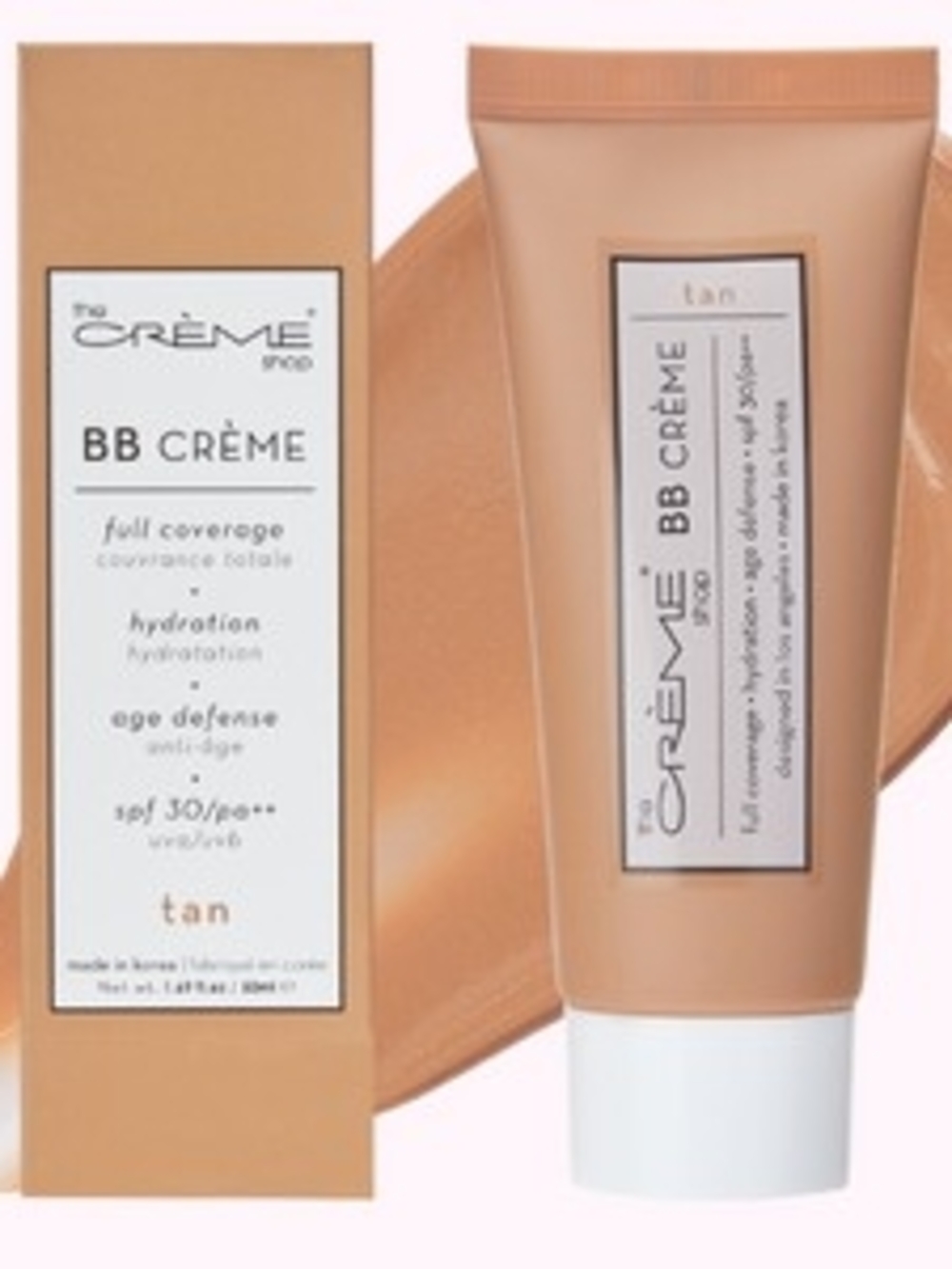 The Crème Shop BB Crème Full Coverage Foundation - Tan